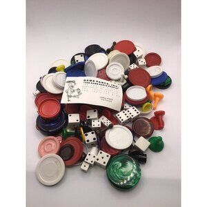 Misc Board Game Pieces 170 Piece Lot